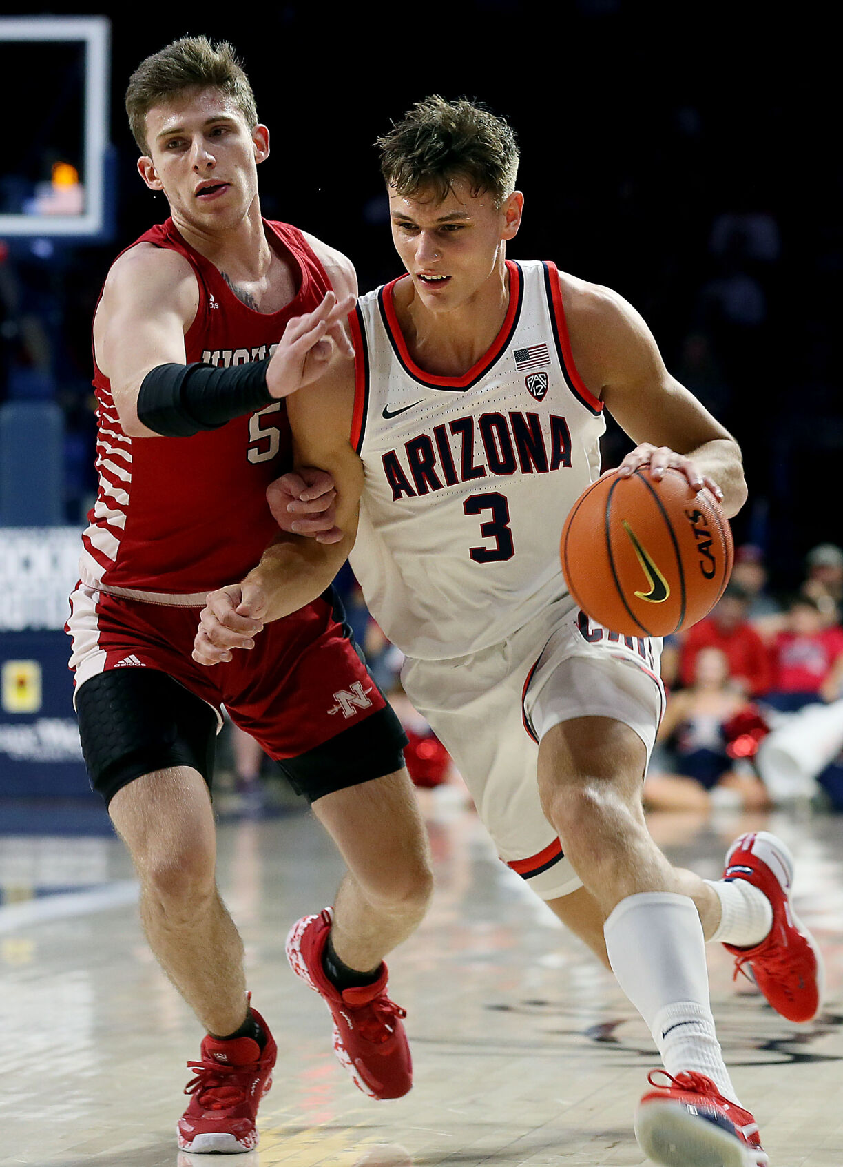 Nicholls State at No. 17 in Arizona, men's basketball